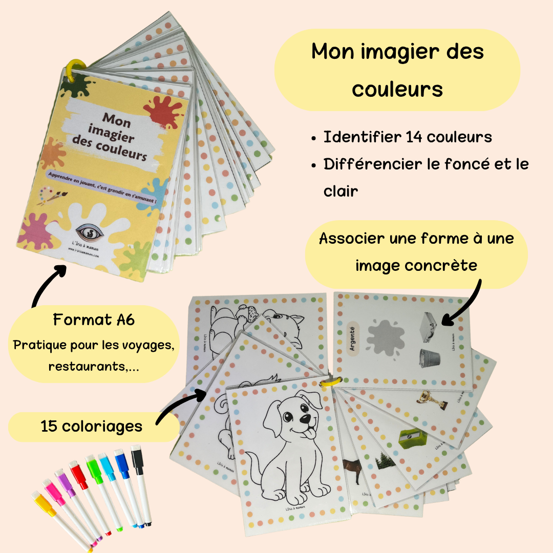 Mon imagier des couleurs