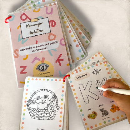 Mon imagier des lettres