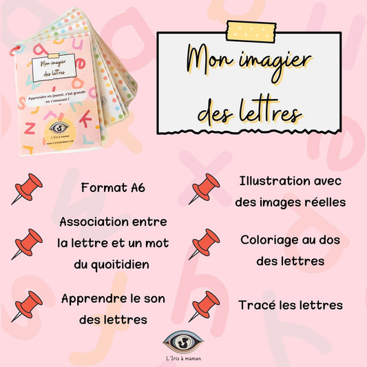 Mon imagier des lettres