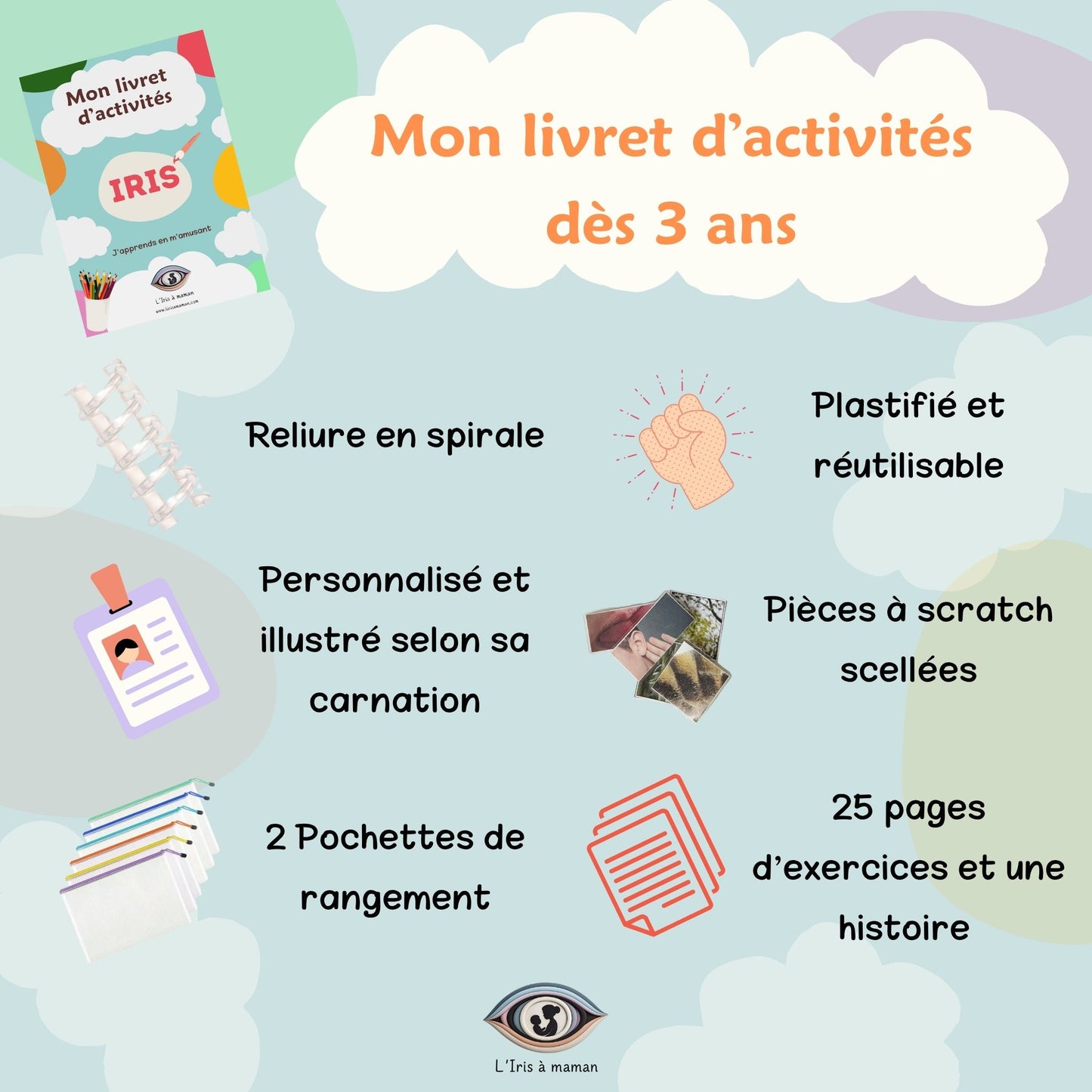 Mon livret d'activités dès 3 ans