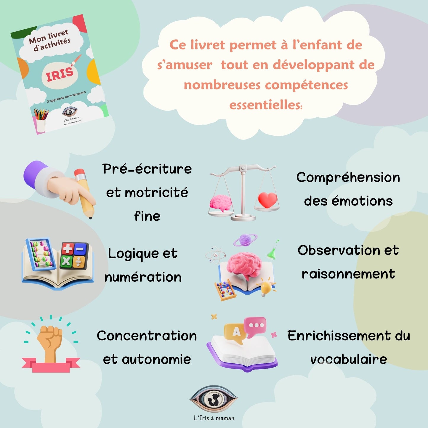 Mon livret d'activités dès 3 ans