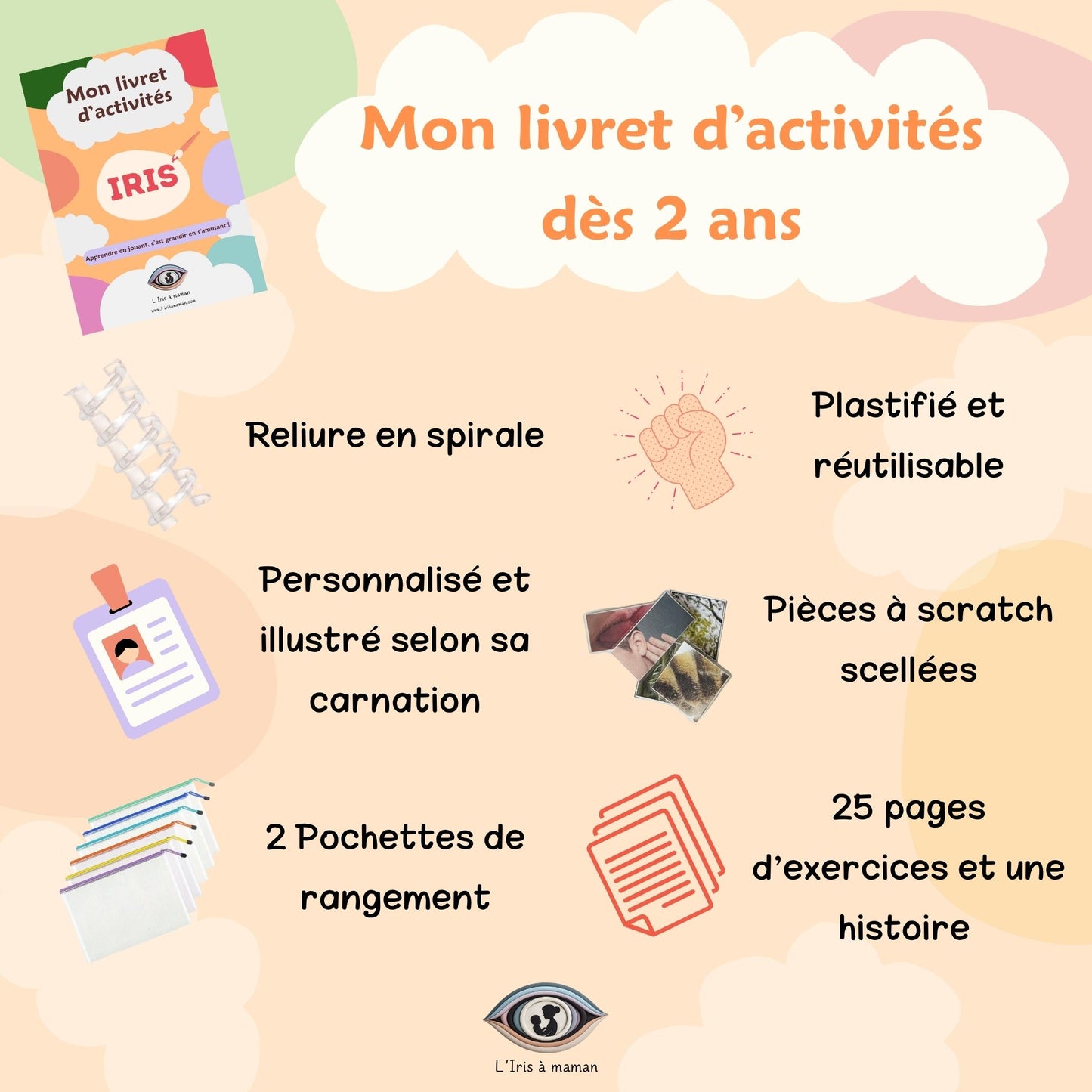 Mon livret d'activités dès 2 ans